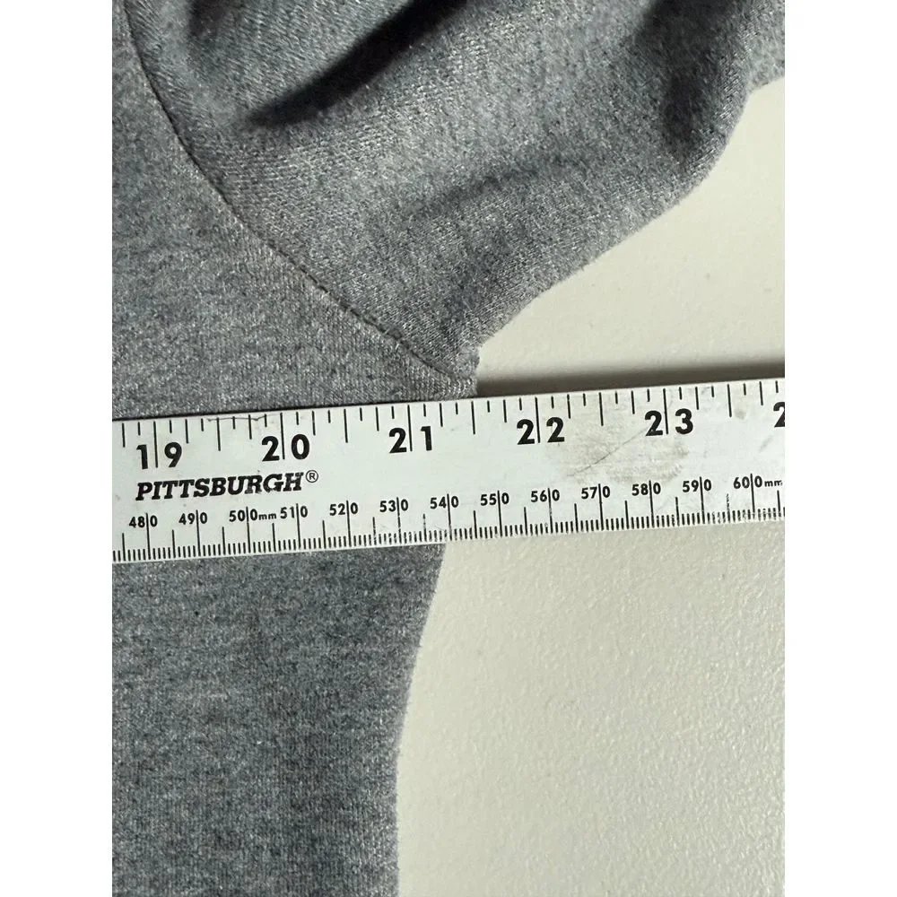 Hurley Hoodie Sweatshirt Mens S Gray Pullover Varsity‎ Stripes Streewtwear